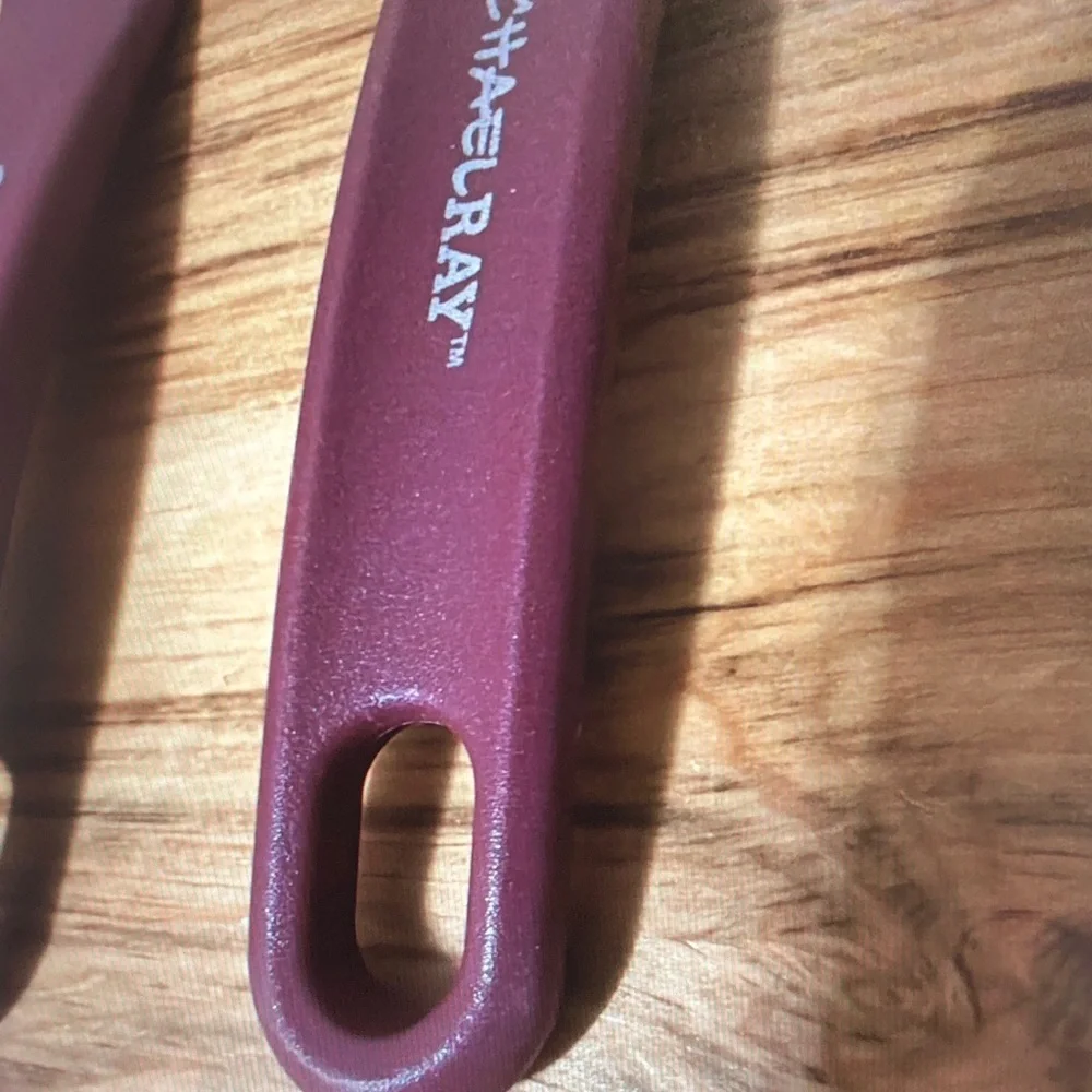 Farberware Maroon Nylon Spatula Set